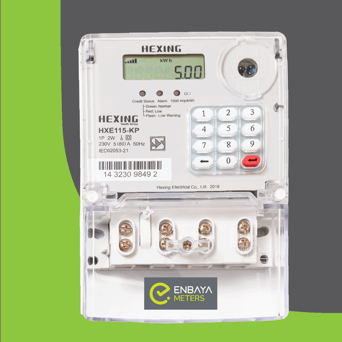 Single Phase Prepaid Electricity Submeter - Image 2